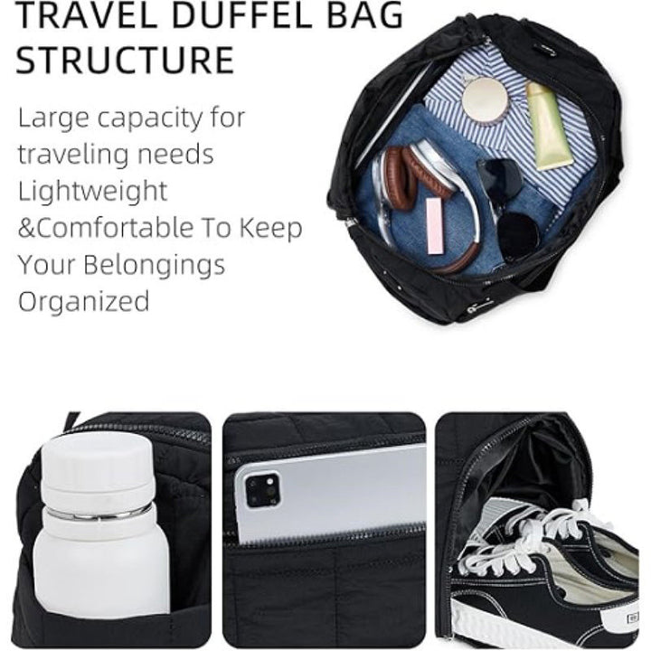 Women's sporty travel bag with multiple compartments Bowlift