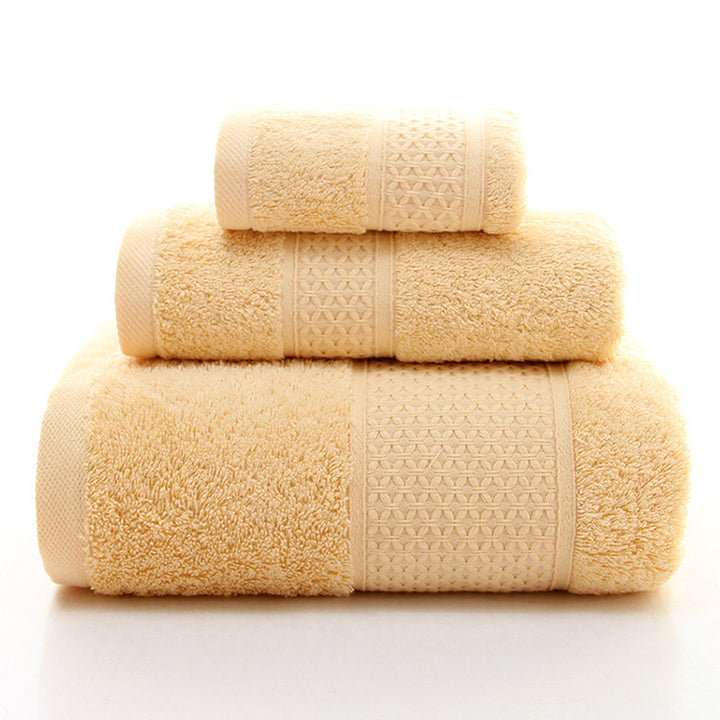 Terry Towel Set with Luxurious Design Bowlift