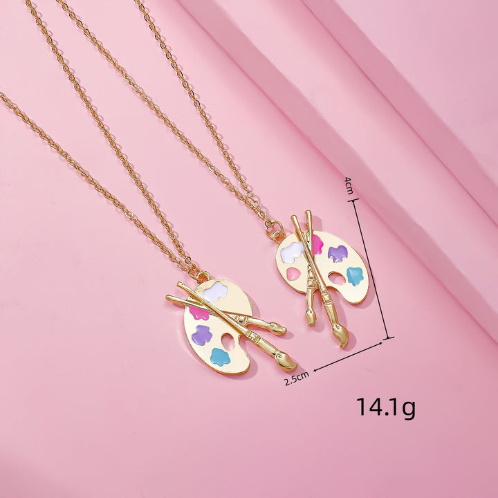 Pendant with palette and brushes Bowlift