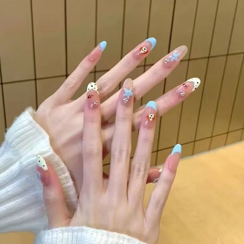Elegant Nail Art Press-On Nails Bowlift
