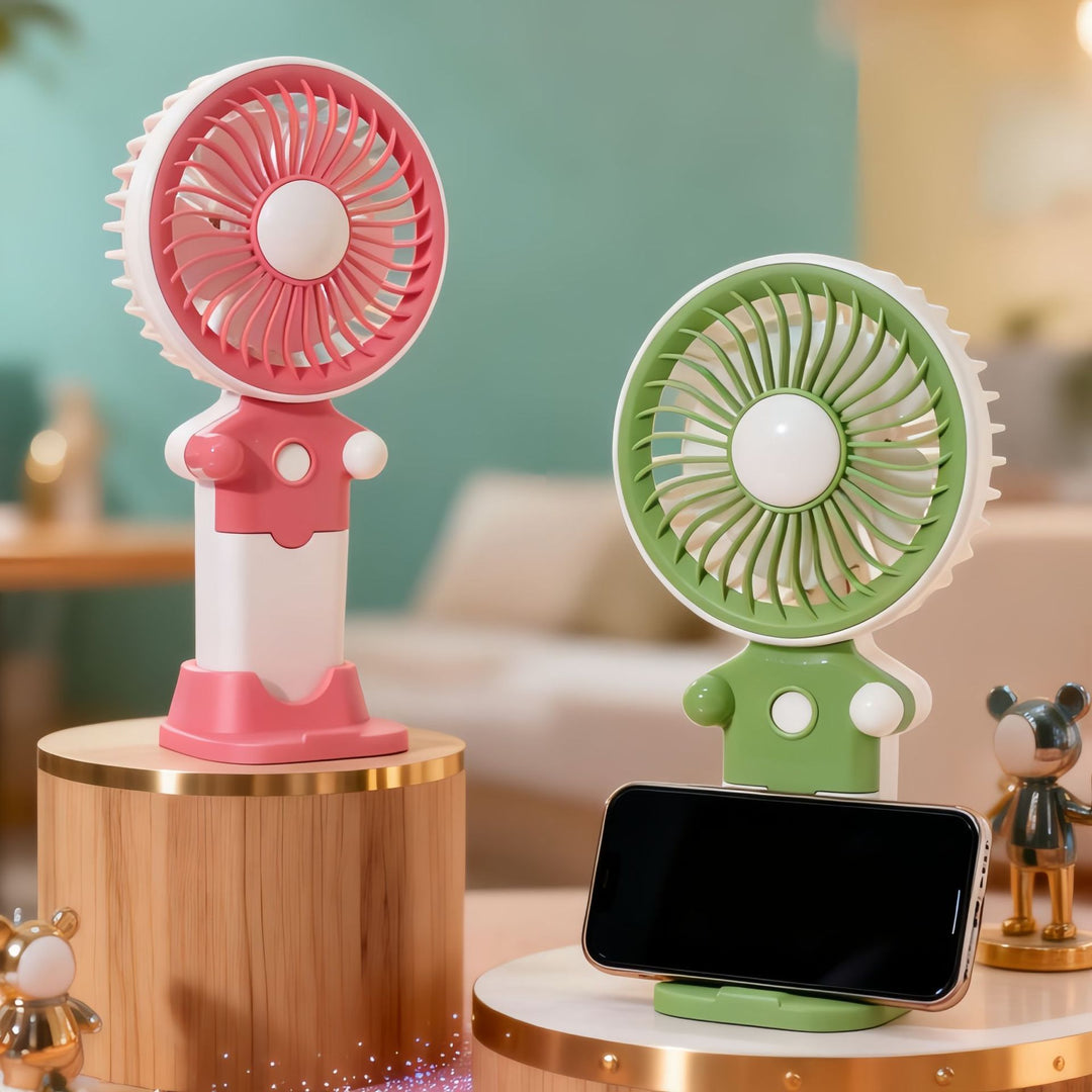 Portable Usb Mini Fan with Flexible Tilt Angle Bowlift
