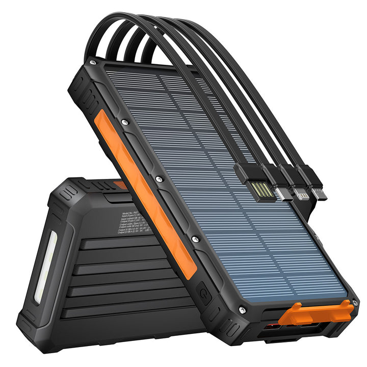 Multifunctional Solar Power Bank with Fast Charging Function Bowlift