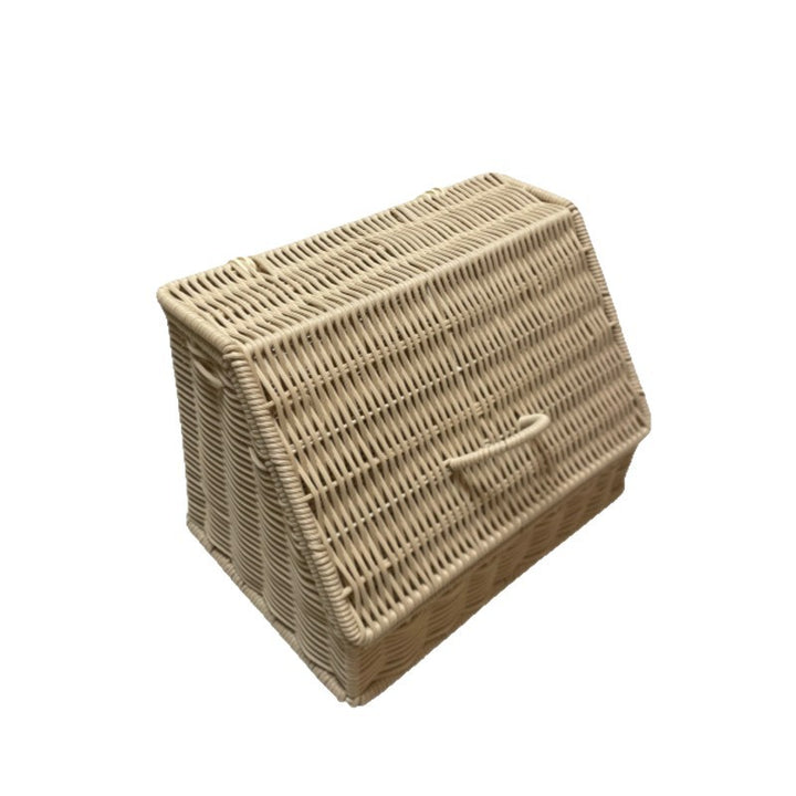 Decorative Woven Storage Chest Bowlift