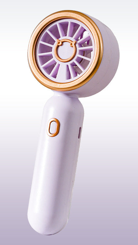 Women Portable Handheld Fan with 6 Speed Levels Bowlift