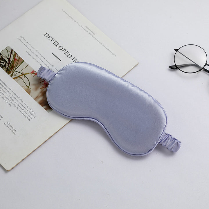 Unisex nan luxurious satin sleep mask with adjustable elastic band and soft padding Bowlift