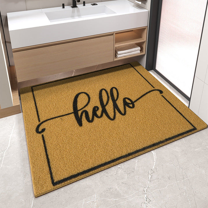 Decorative Stripe Pattern Bath Mat Bowlift