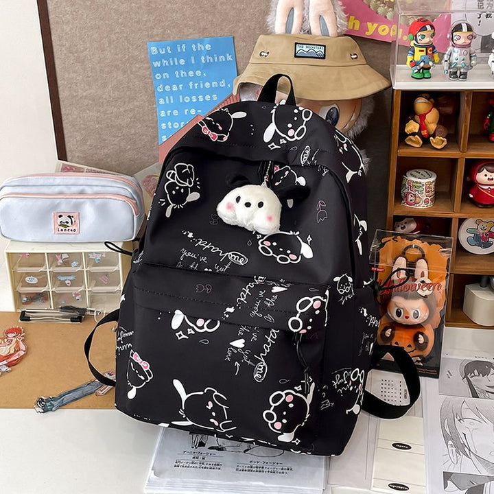 Cartoon Print Backpack Bowlift