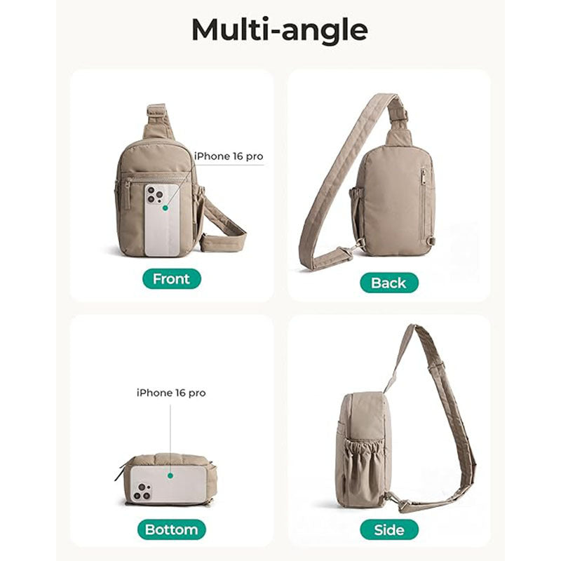 Compact Crossbody Bag with Multiple Compartments Bowlift
