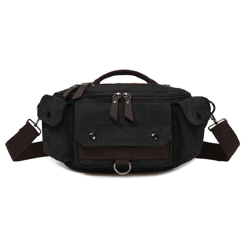 Durable Canvas Utility Crossbody Bag Bowlift