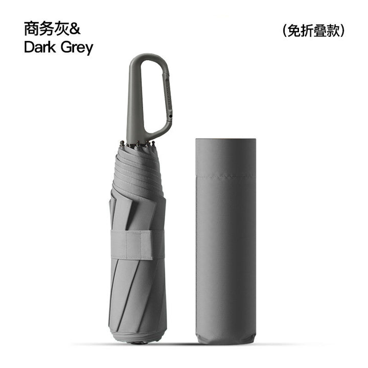 Ladies Foldable Umbrella with Ergonomic Handle and Water-Repellent Material Bowlift