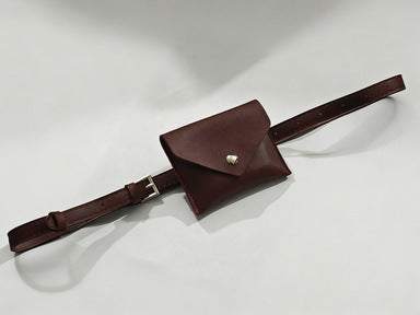 Leather Mini Pouch Belt Bag Bowlift