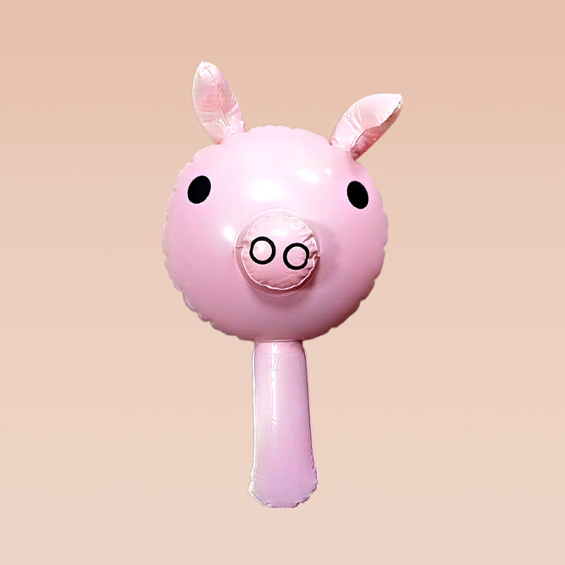 Unisex Inflatable Pig Head Bowlift