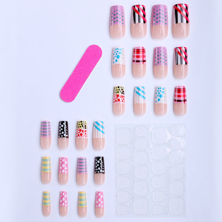 Creative Art Nails with Modern Patterns Bowlift