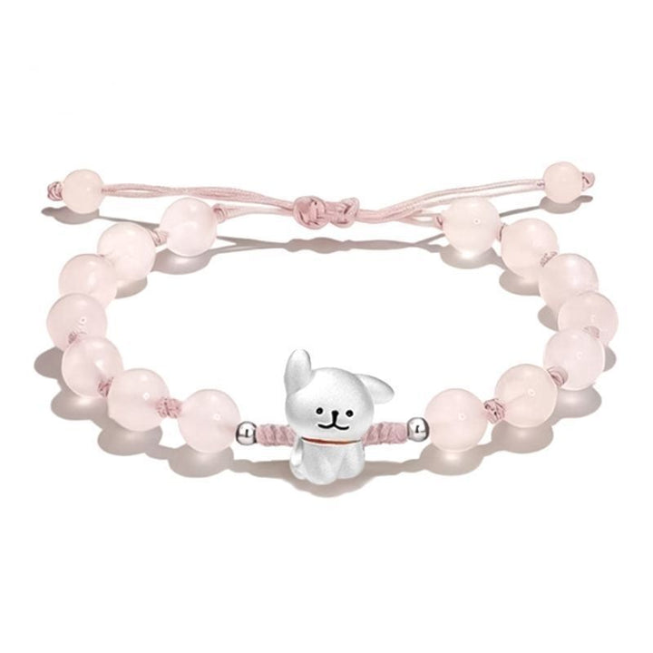 Adjustable Cute Dog Charm Bracelet Bowlift