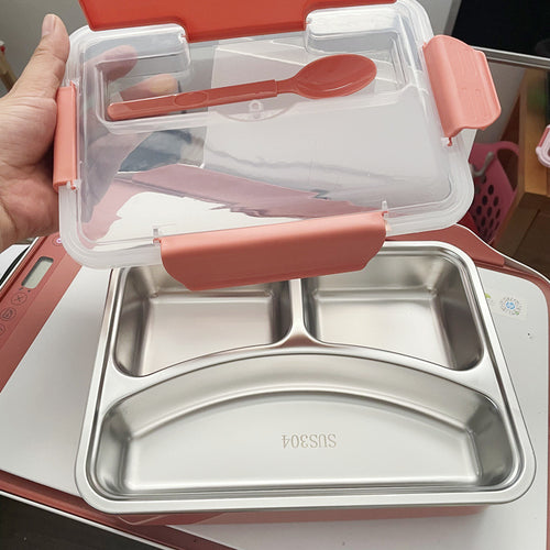 Versatile Multi-Compartment Meal Storage Container