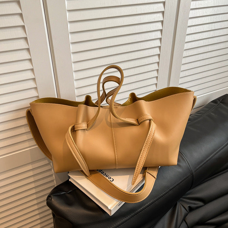 WoChic Minimalist Bow Tote Bag Bowlift