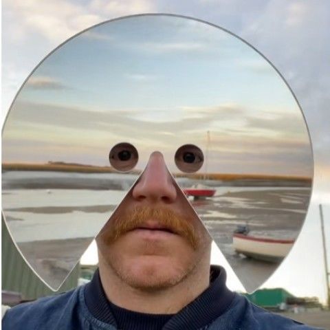 Fun Mirror Mask Bowlift