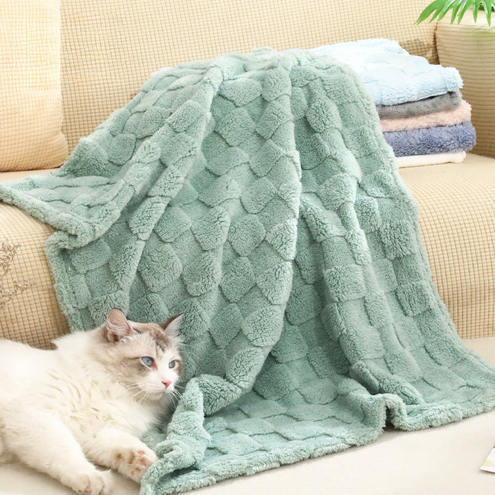 Reversible Cozy Fleece Blanket Bowlift
