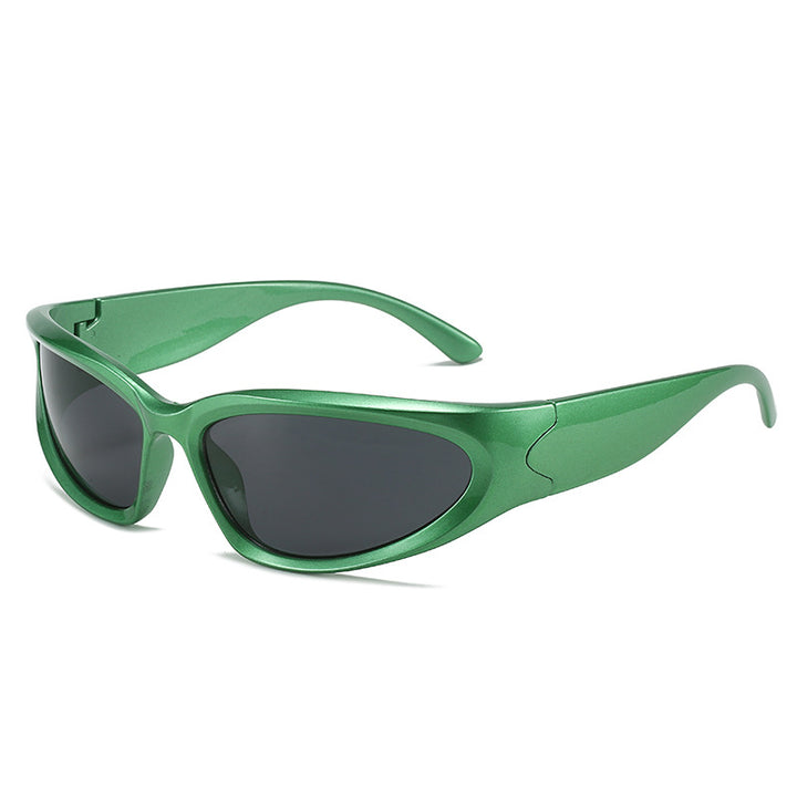 Women's sporty sunglasses with ergonomic design and polarized lenses Bowlift