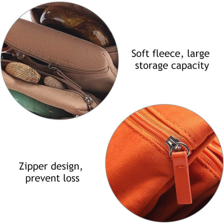 Multifunctional Cosmetic Organizer Bag with Removable Compartments Bowlift