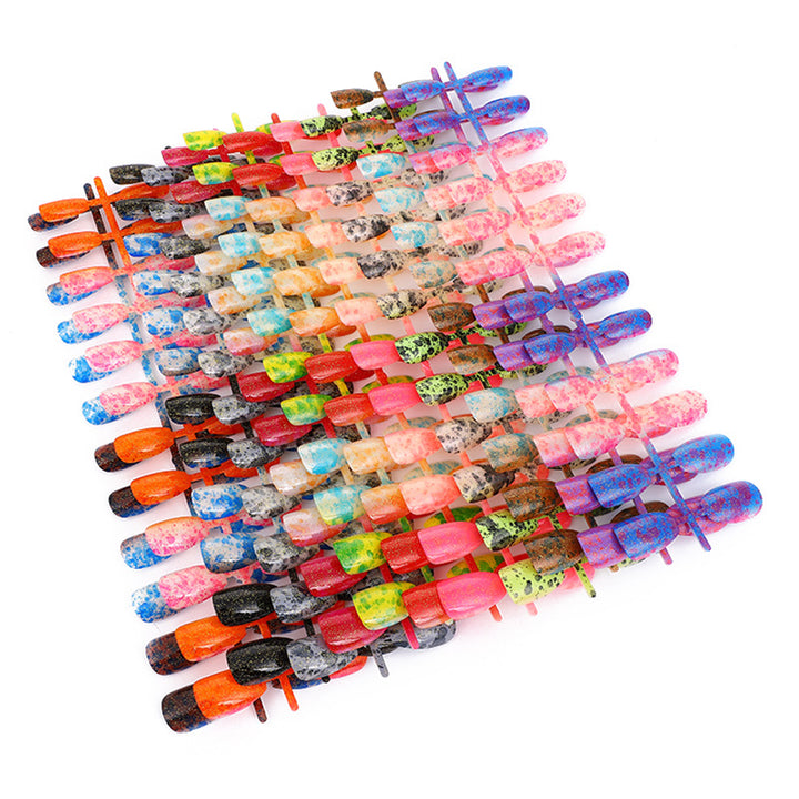 Luxury glitter design artificial nails Bowlift