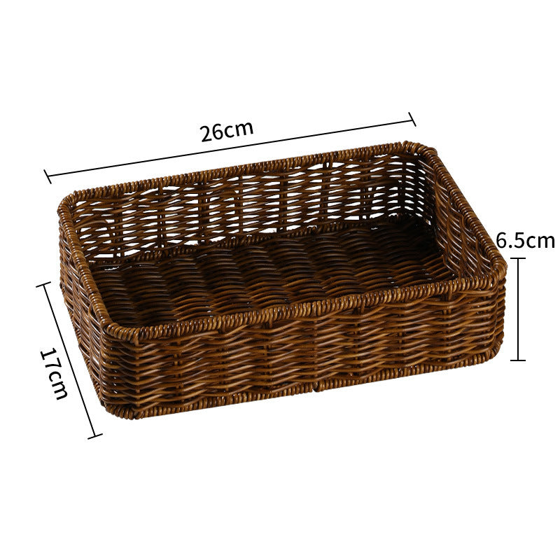 Versatile Woven Storage Tray Bowlift