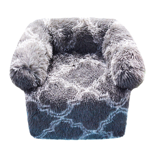 Luxurious Plush Dog Bed Sofa