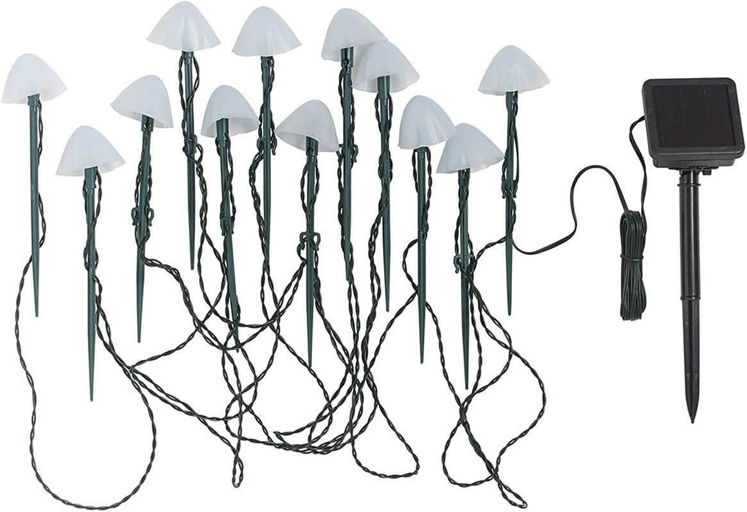 BowLift | Outdoor Solar LED Mushroom Lights Patio String Lights