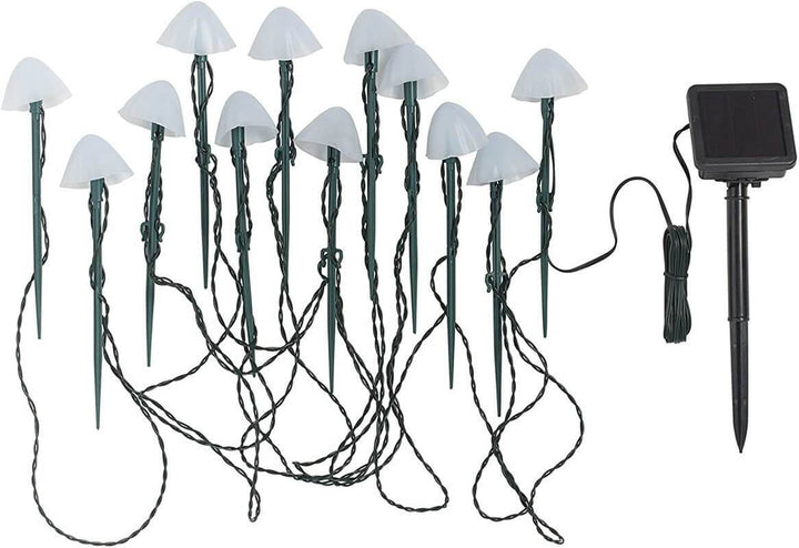 BowLift | Outdoor Solar LED Mushroom Lights Patio String Lights