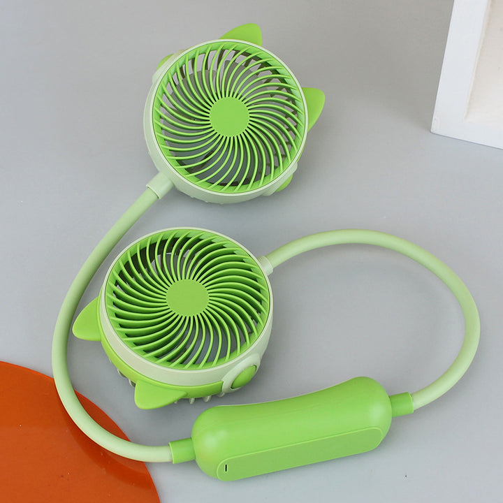 Ladies Portable Double Fan Bowlift