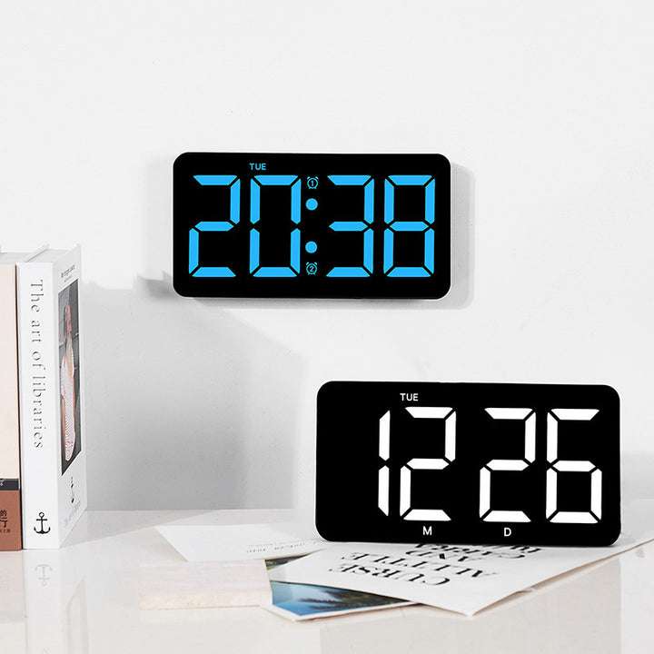 Digital LED Alarm Clock with Large Digits and Snooze Function Bowlift