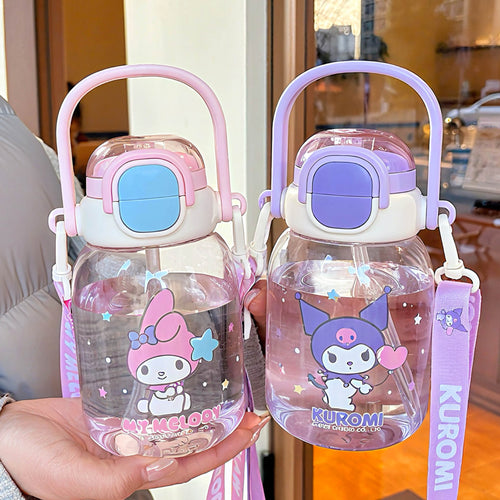 Women's practical drinking bottle with ergonomic grip Bowlift