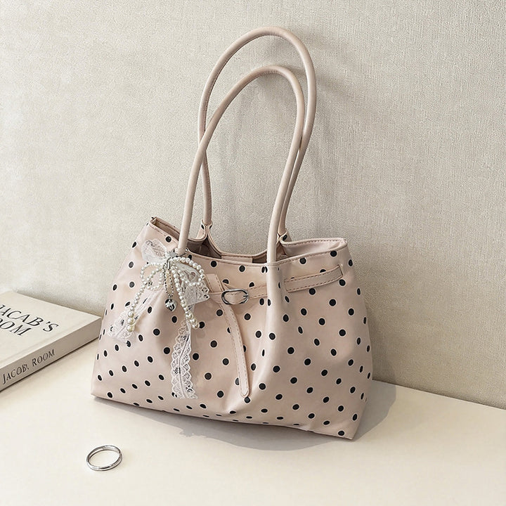 WoChic Polka Dot Tote Bag Bowlift