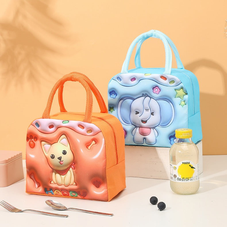 Fun Cartoon-Themed Lunch Bag