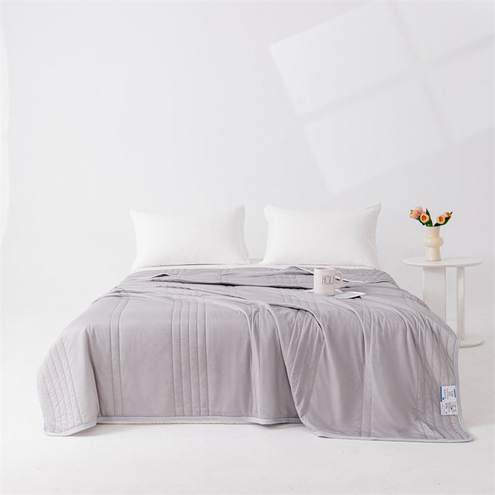 Cooling Ice Silk Summer Blanket – Lightweight, Washable, Soft Quilt for Babies & Adults | Bowlift