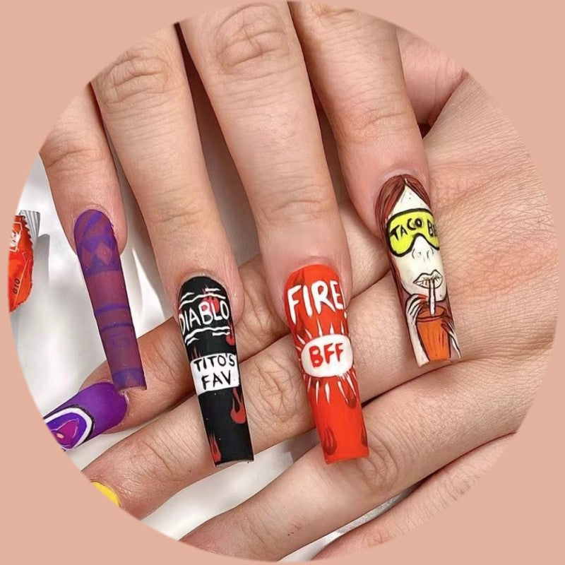 Creative Nail Tips Artificial Nails Bowlift