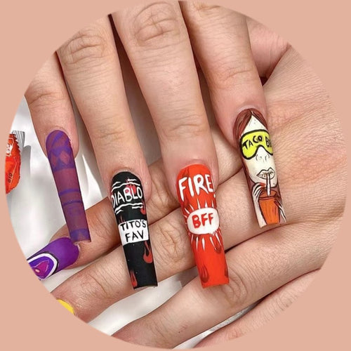 Creative Nail Tips Artificial Nails Bowlift