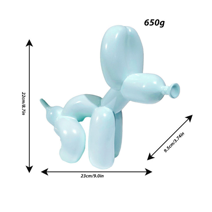 Decorative Dog Figure Bowlift