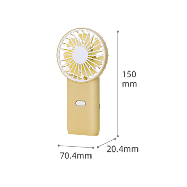 Ladies portable handheld fan with powerful battery technology Bowlift
