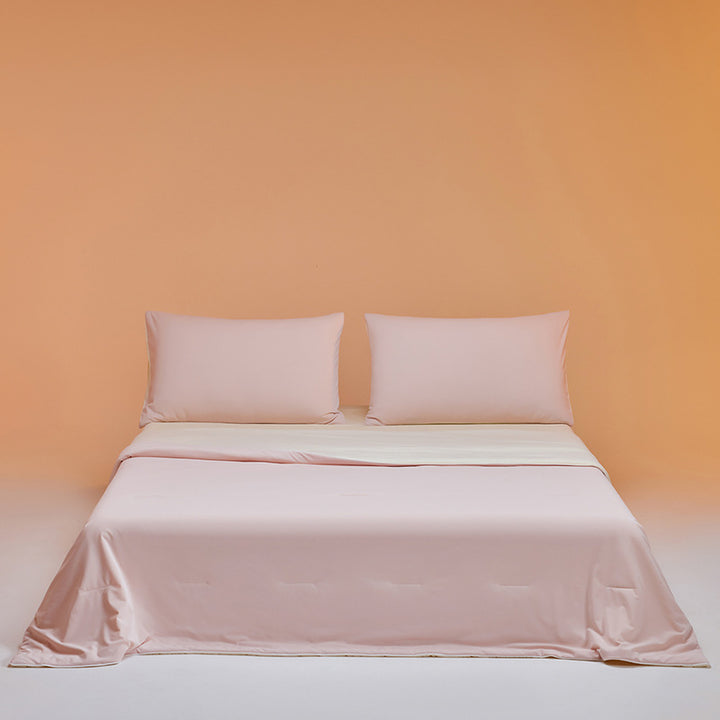 Ladies premium Satin bedding set with elegant structure Bowlift
