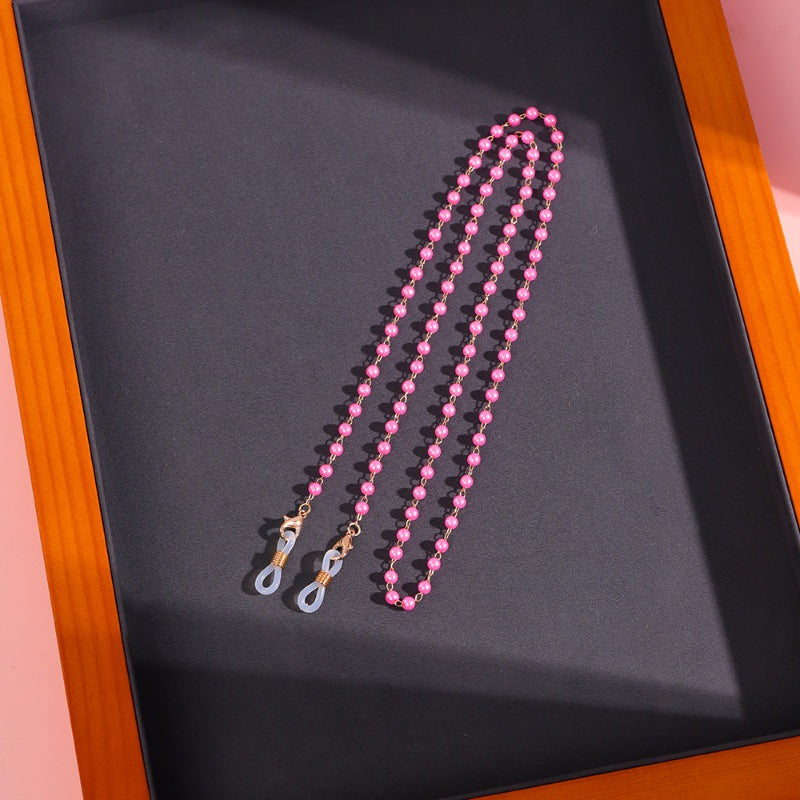 Stylish Beaded Eyewear Chain Bowlift