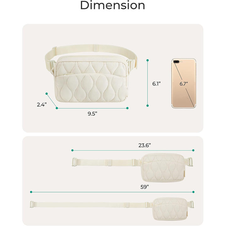 Padded shoulder bag with adjustable shoulder strap Bowlift