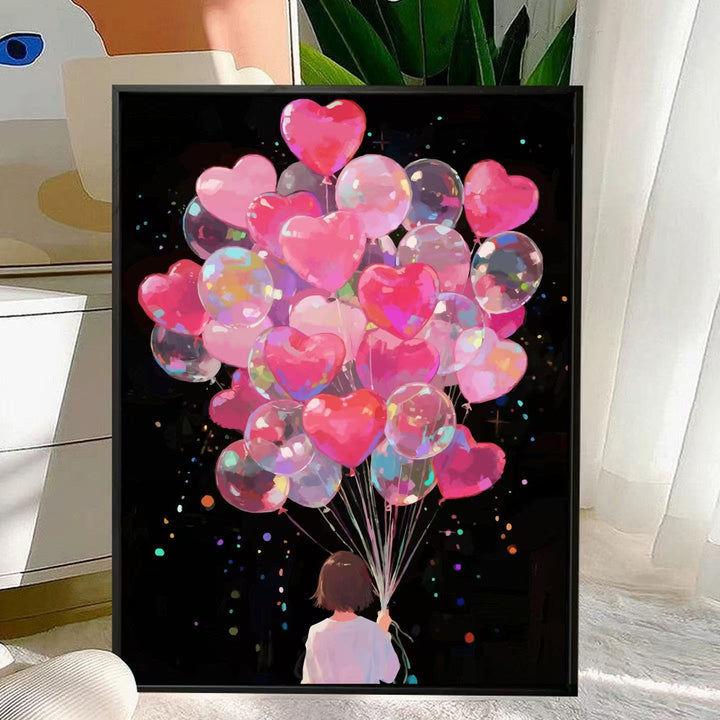 Charming Floral Bouquet Canvas Art Bowlift