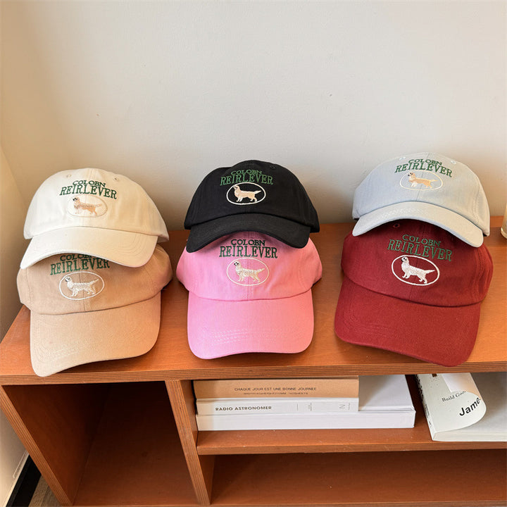 Women's Casual Embroidered Baseball Cap Bowlift