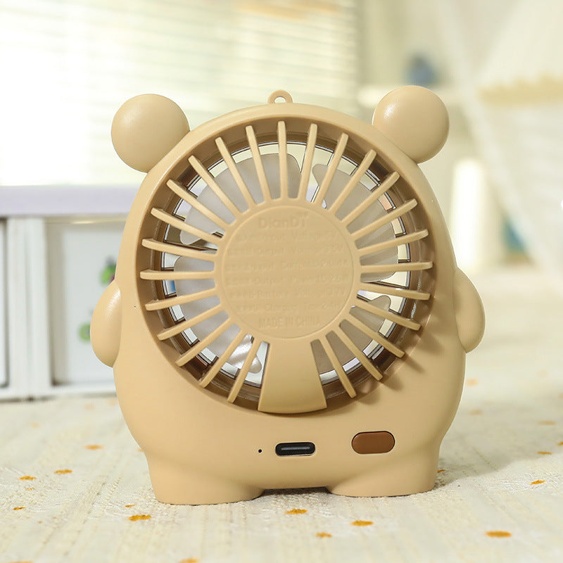 Portable Mini Hand Fan with Fun Design Bowlift