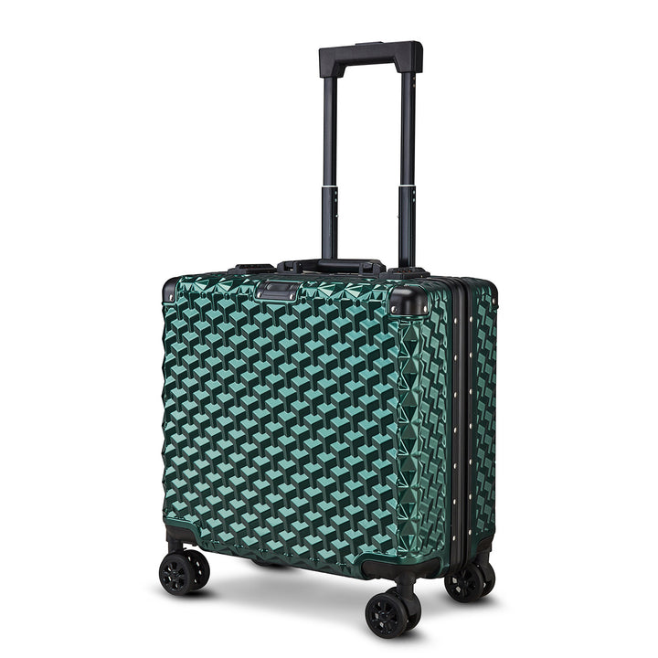 Unisex Premium Textured Hard Shell Carry-On Suitcase Bowlift