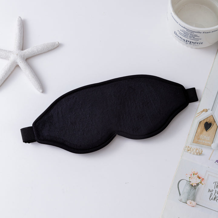 Unisex ergonomic sleep mask with three-dimensional contour and adjustable rubber band Bowlift