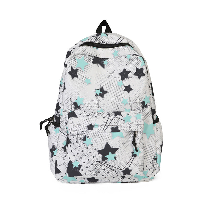 Star-Patterned Backpack