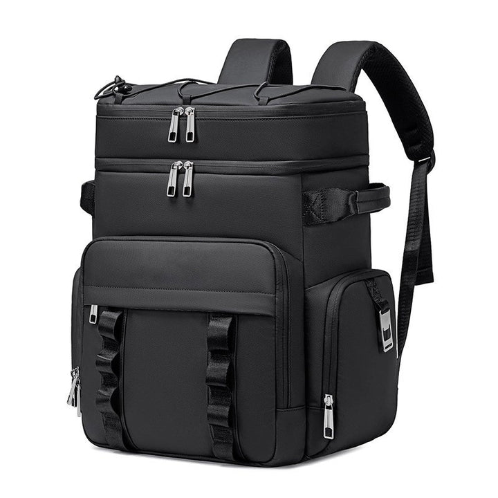 Multifunctional cooler backpack with insulated interior compartment and practical exterior pockets Bowlift