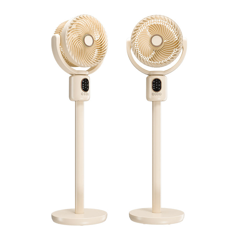 Women's height-adjustable stand fan with innovative air circulation Bowlift